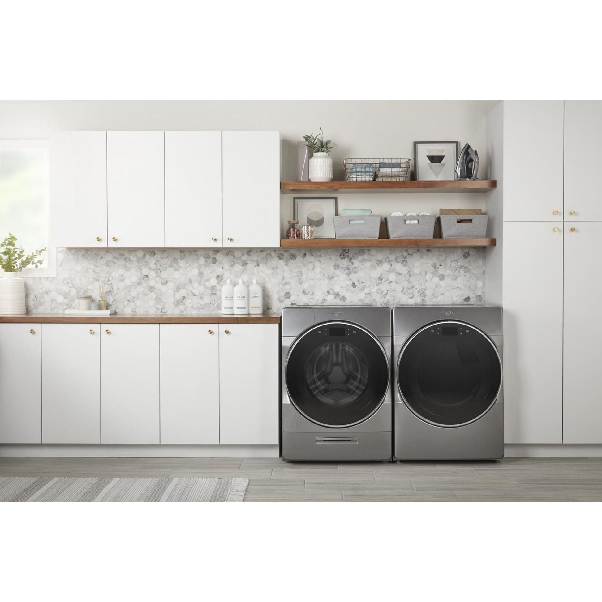 Whirlpool Front Load Washer (WFW9620HC) - Chrome Shadow