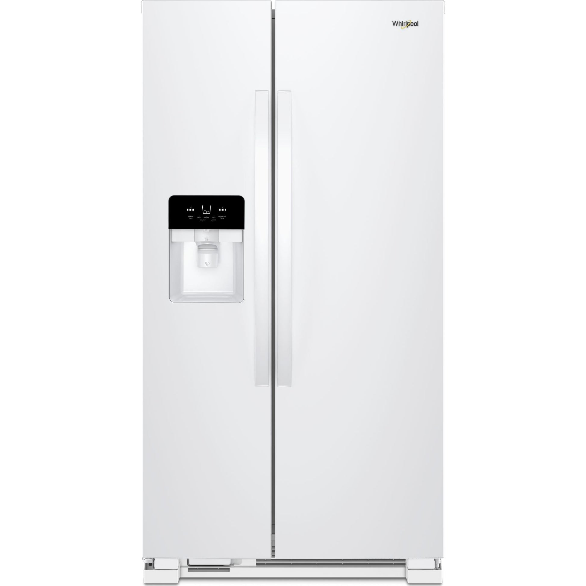 Whirlpool Side x Side Fridge (WRS321SDHW) - White