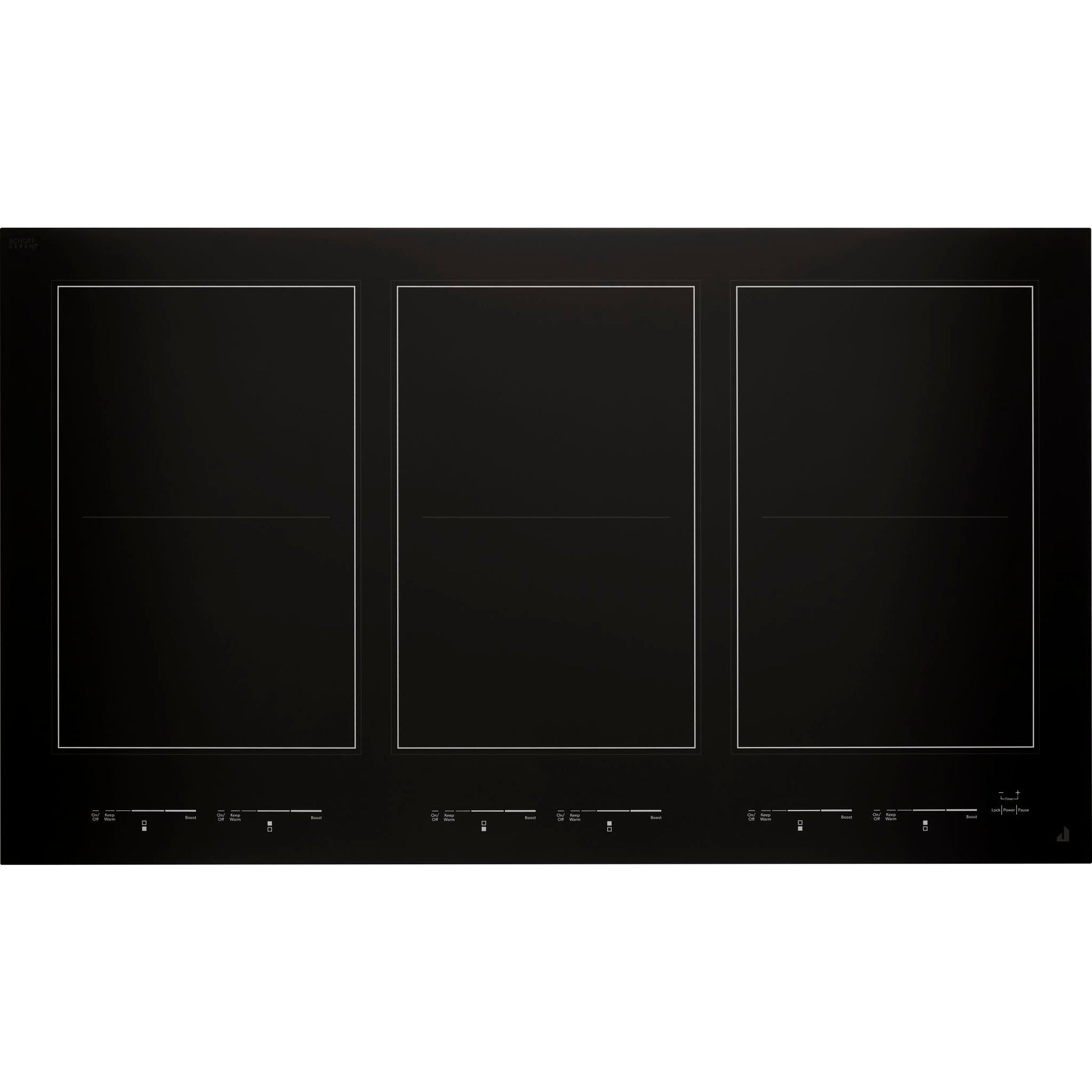 JennAir 36" Induction Cooktop (JIC4736HB) - Floating Glass Black