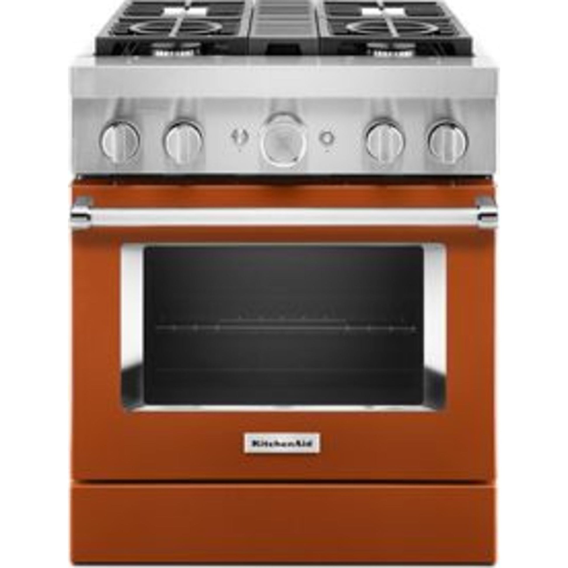 KitchenAid Dual Fuel Range (KFDC500JSC) - Scorched Orange