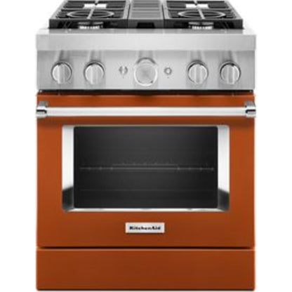 KitchenAid Dual Fuel Range (KFDC500JSC) - Scorched Orange