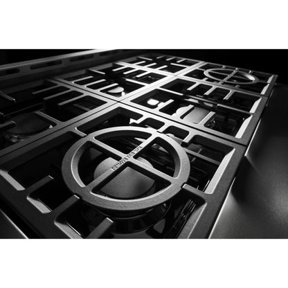 KitchenAid Gas Range (KFGC506JPA) - Passion Red