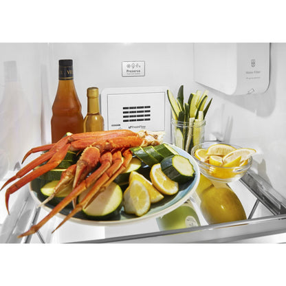 KitchenAid Counter Depth Fridge (KRSC700HBS) - Black Stainless