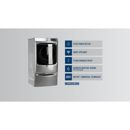 Maytag Gas Dryer (MGD8630HC) - Metallic Slate