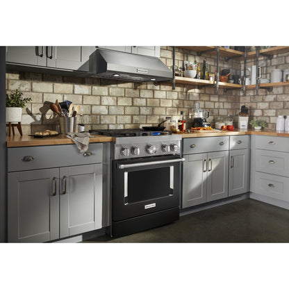 KitchenAid Dual Fuel Range (KFDC500JBK) - Imperial Black