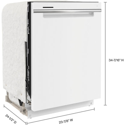 Whirlpool Dishwasher Stainless Steel Tub (WDTA50SAKW) - White