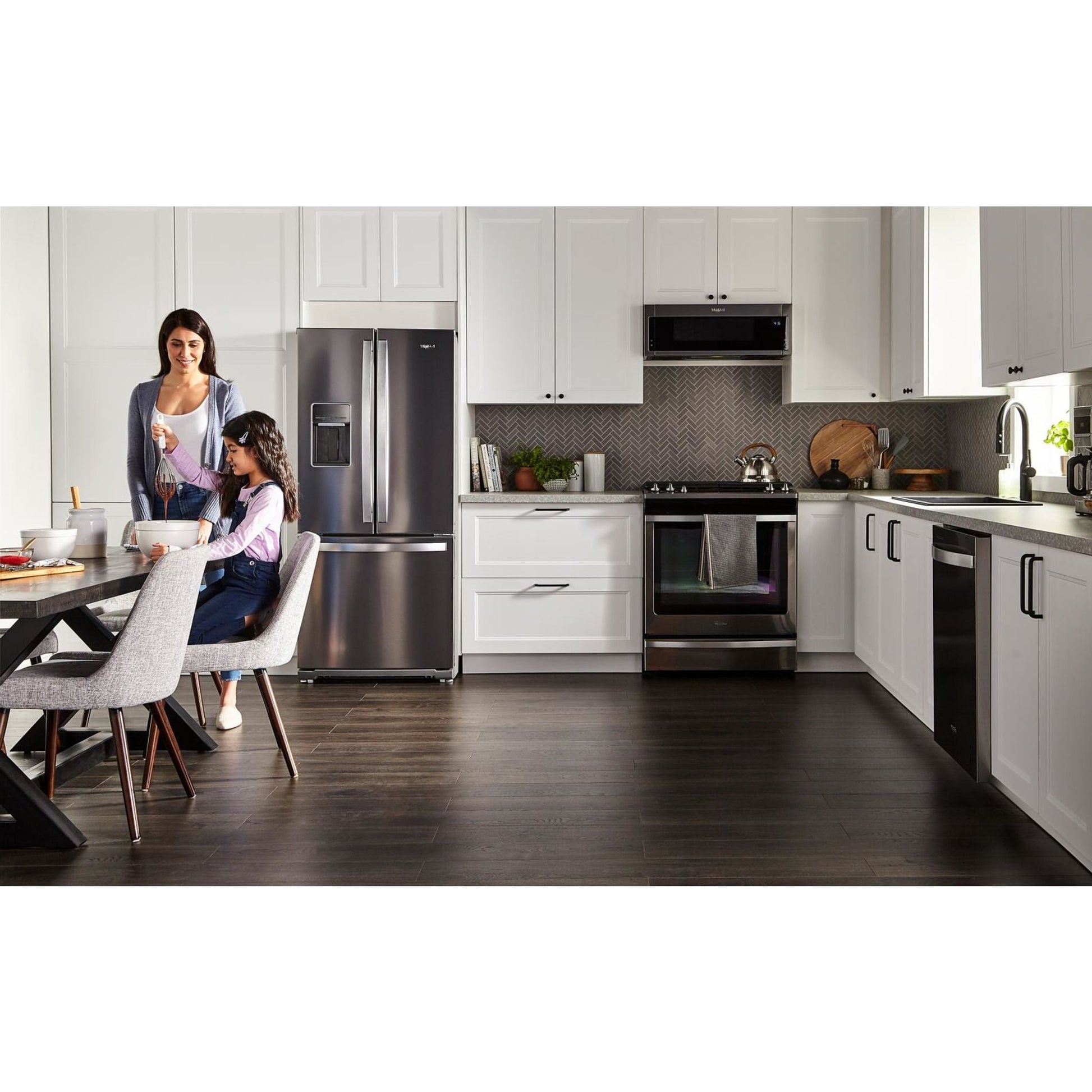 Whirlpool French Door Fridge (WRF560SEHZ) - Stainless Steel