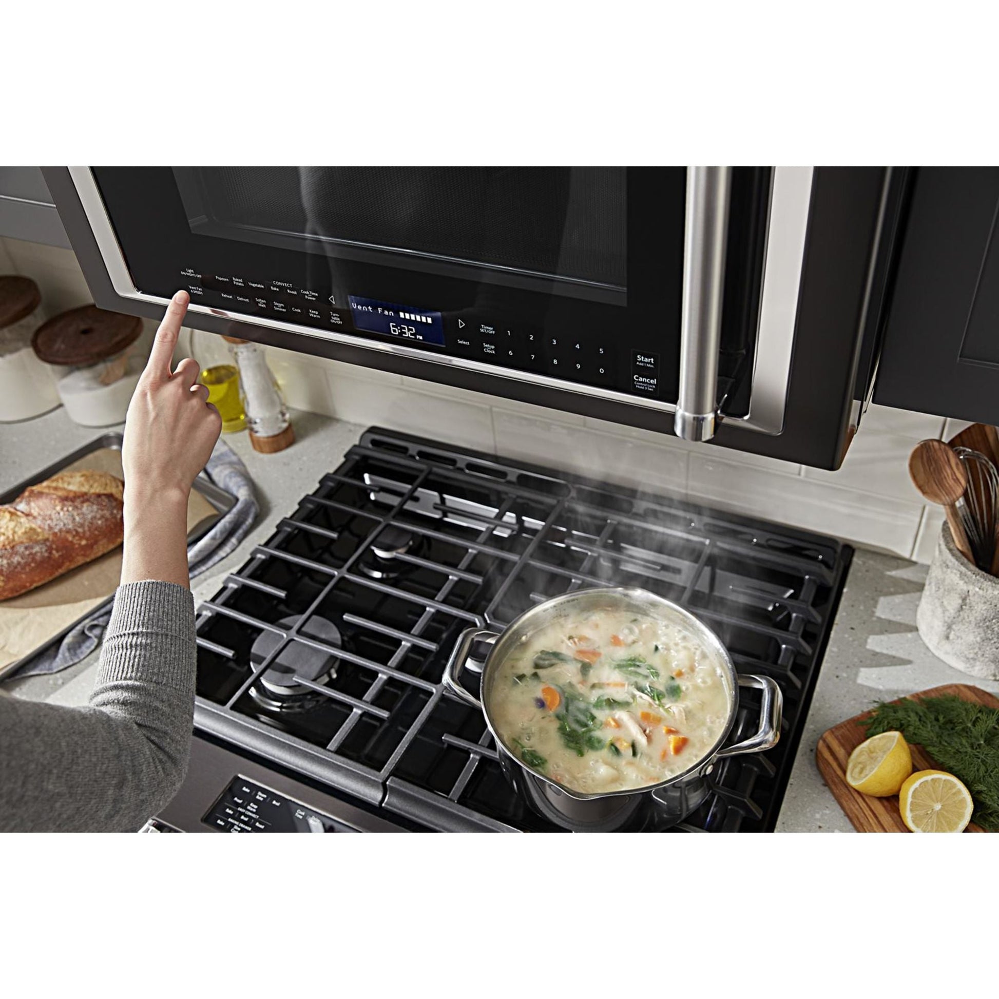 KitchenAid Gas Range (KSGG700EBS) - Black Stainless Steel