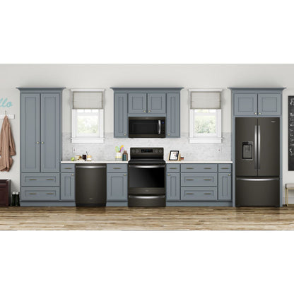 Whirlpool Convection Range (YWFE775H0HV) - Black Stainless