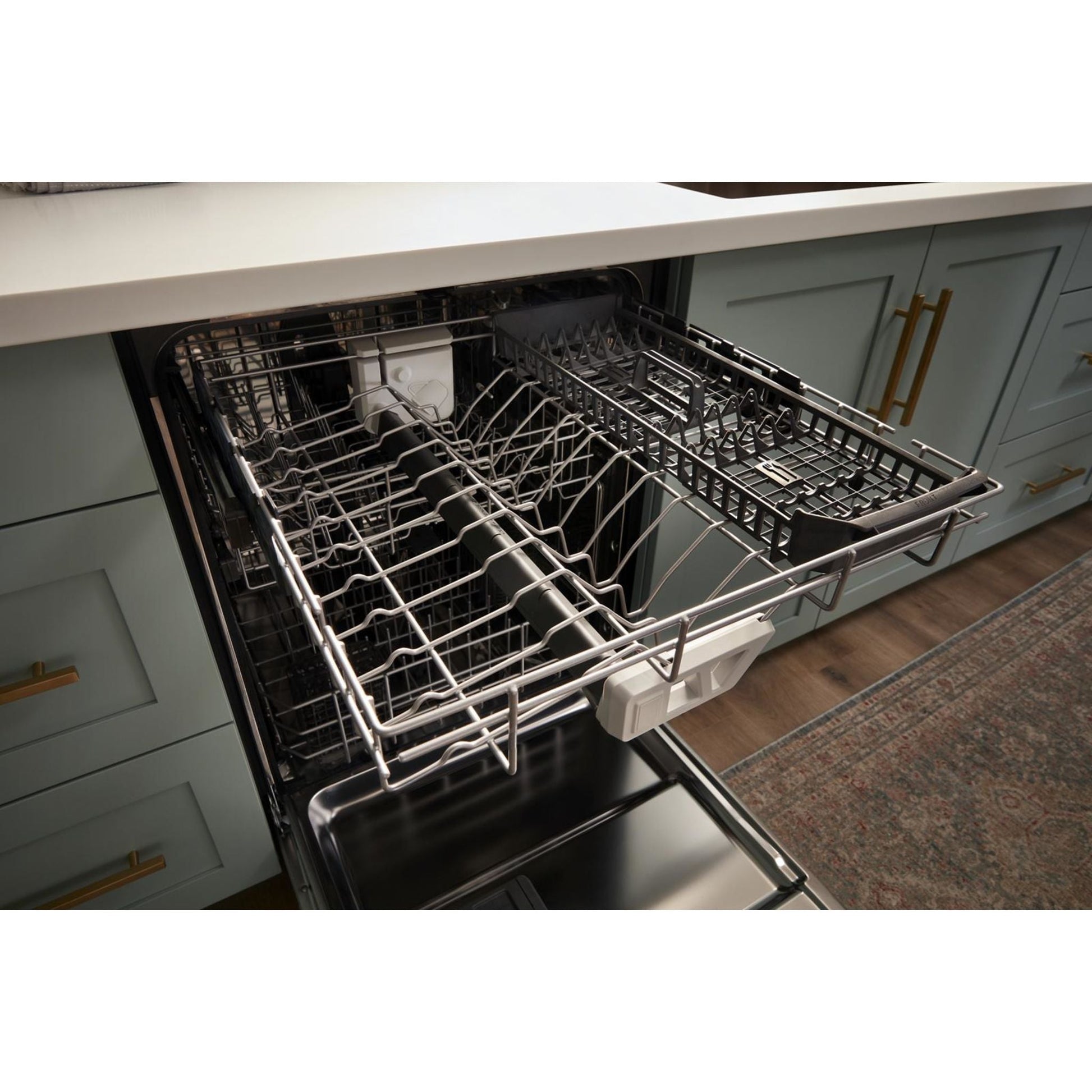 Whirlpool Dishwasher (WDT970SAKV) - BLACK STAINLESS