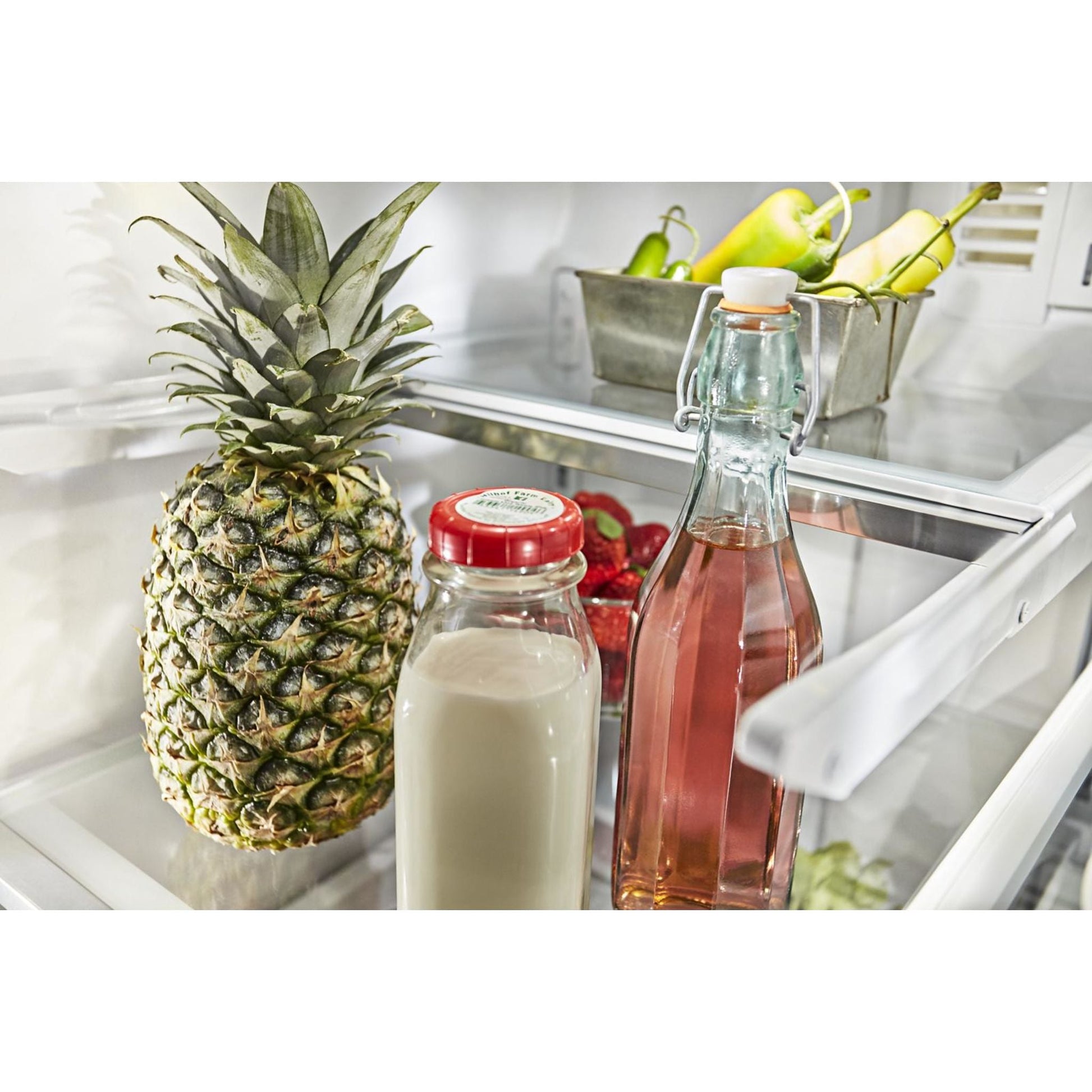 KitchenAid French Door Fridge (KRFF507HPS) - Stainless Steel