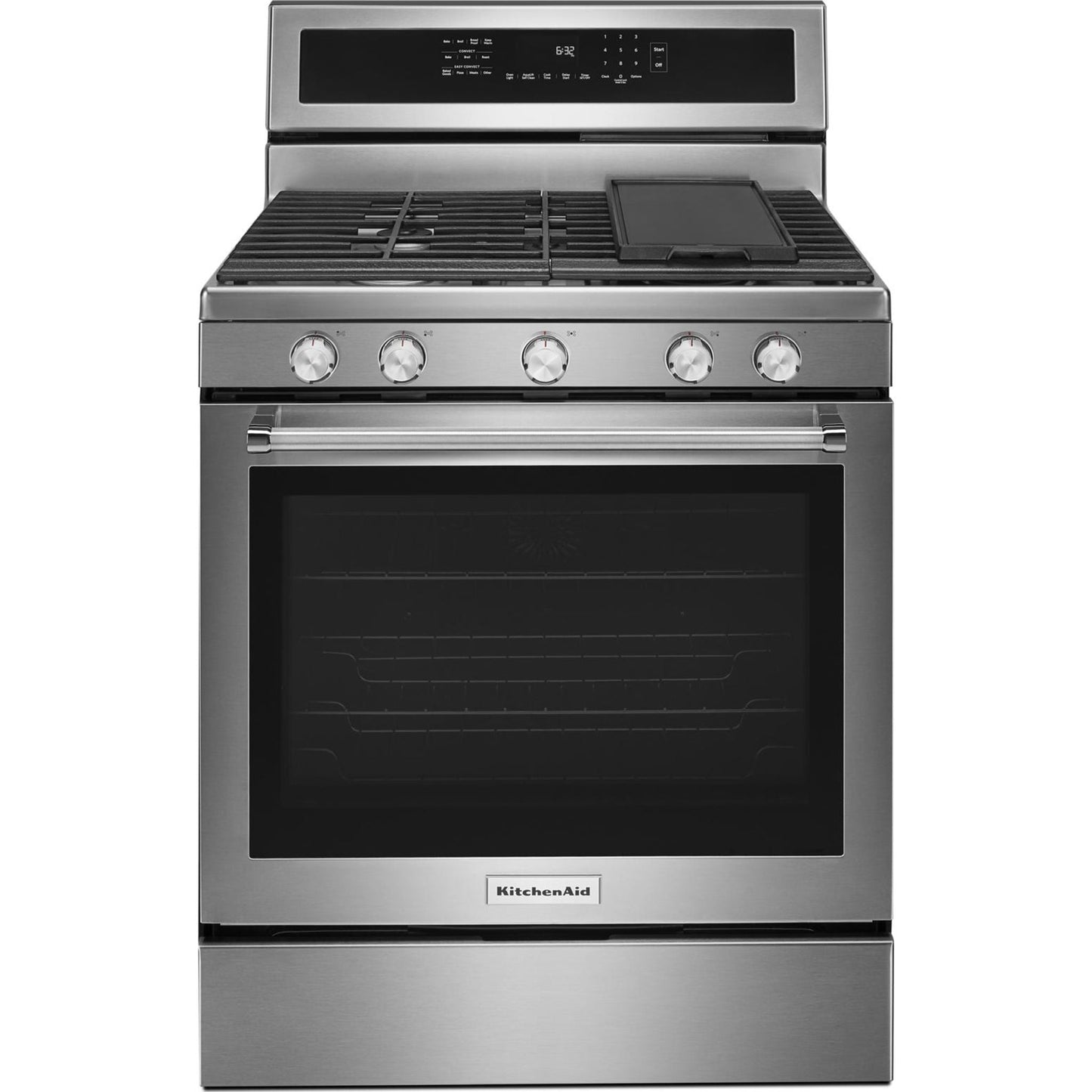 KitchenAid Gas Range (KFGG500ESS) - Stainless Steel