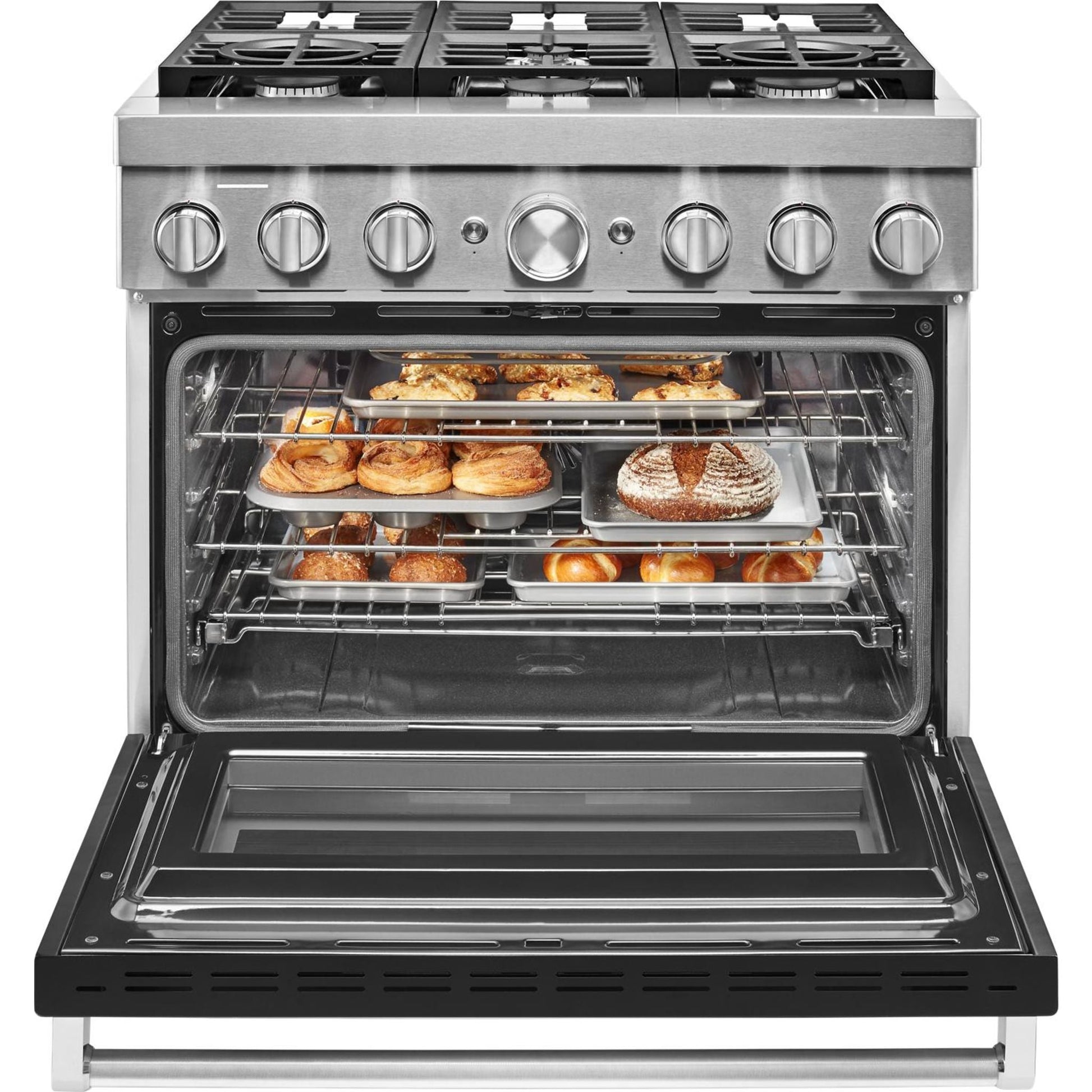 KitchenAid Dual Fuel Range (KFDC506JBK) - Imperial Black