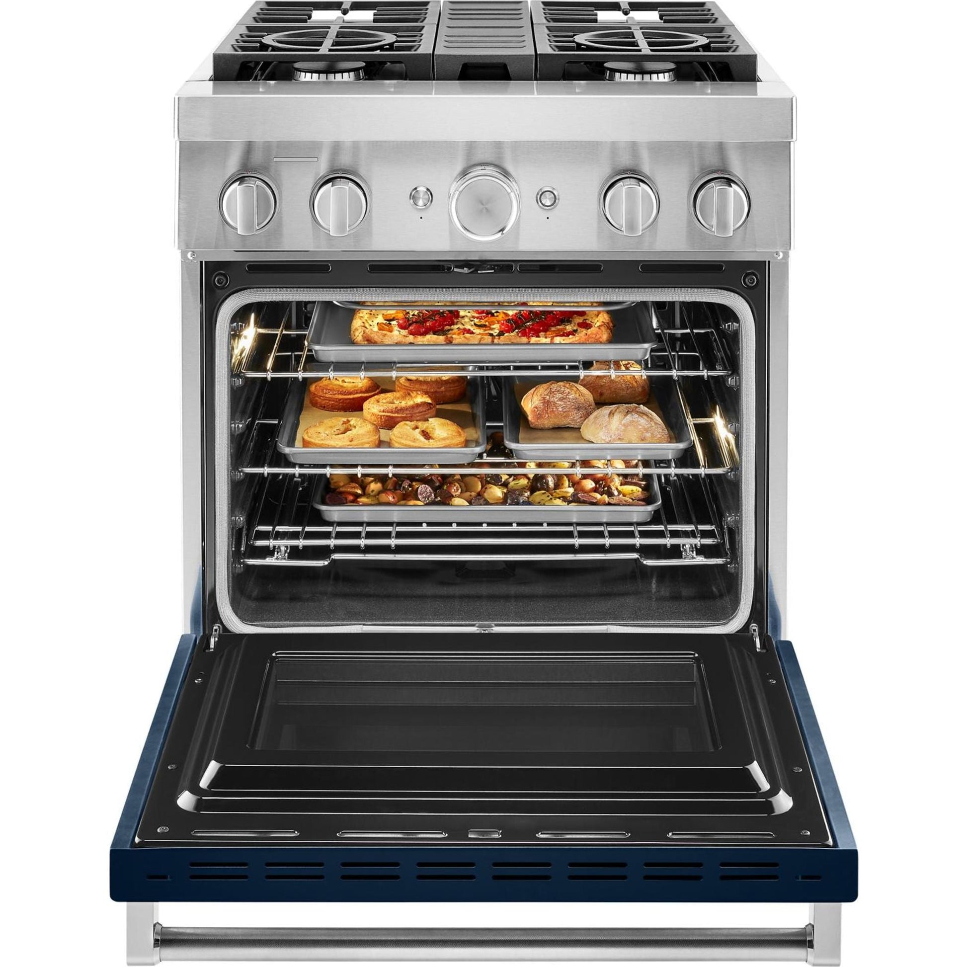 KitchenAid Dual Fuel Range (KFDC500JIB) - Ink Blue