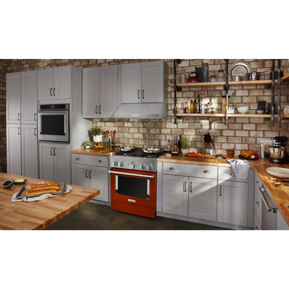 KitchenAid Dual Fuel Range (KFDC500JSC) - Scorched Orange