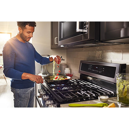 KitchenAid Gas Range (KFGG500EBS) - Black Stainless Steel