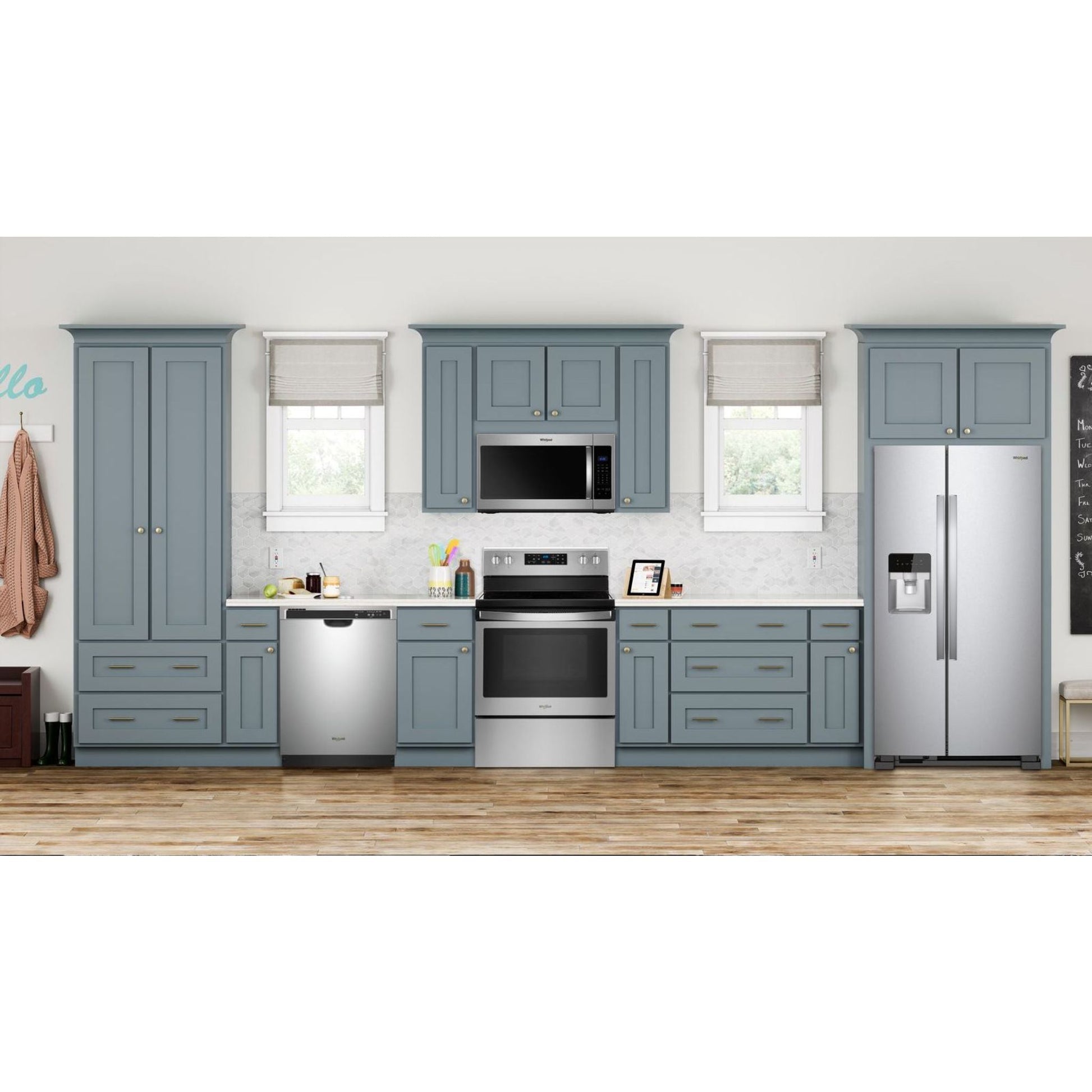 Whirlpool Side x Side Fridge (WRS335SDHM) - Stainless Steel