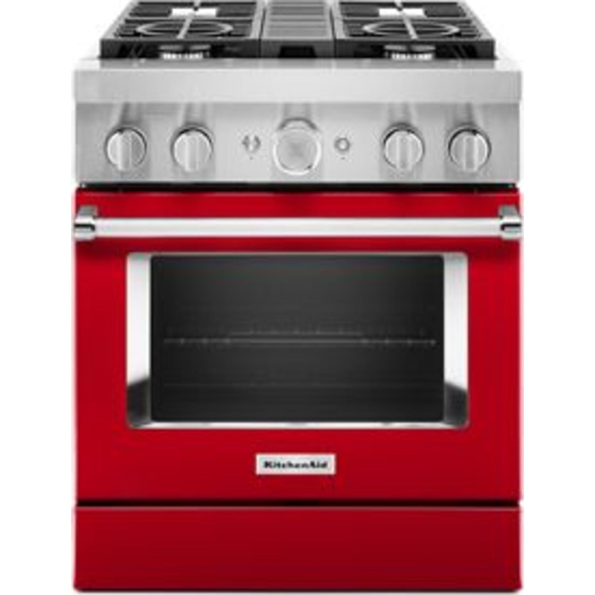 KitchenAid Dual Fuel Range (KFDC500JPA) - Passion Red