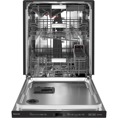 KitchenAid Dishwasher Stainless Steel Tub (KDPM604KBS) - Black Stainless