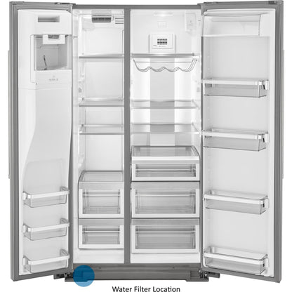 KitchenAid Side x Side Fridge (KRSF705HPS) - Stainless Steel