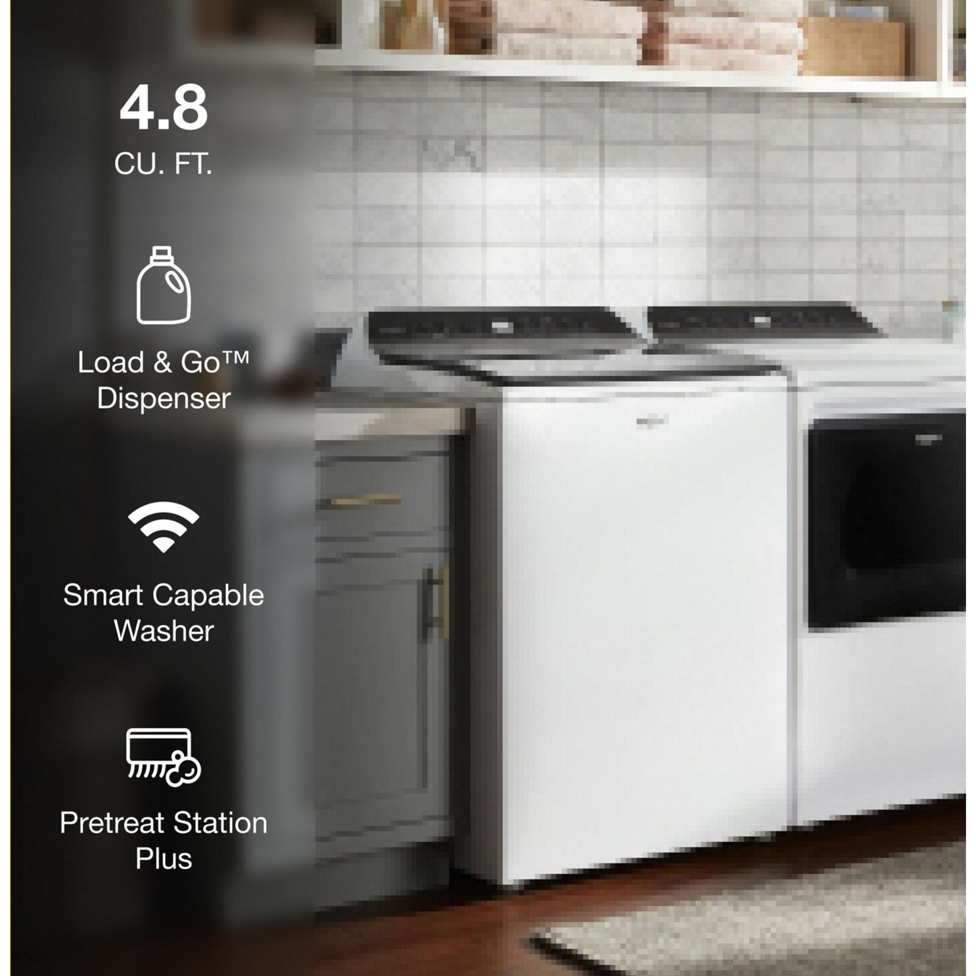 Whirlpool Top Load Washer (WTW6120HW) - White