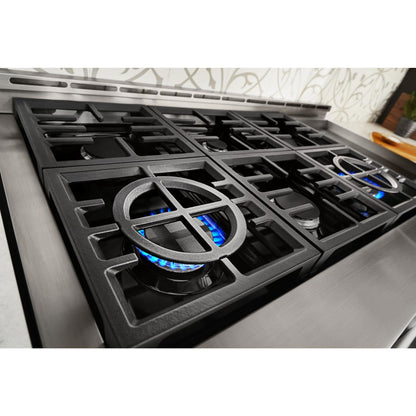 KitchenAid Gas Range (KFGC558JMH) - Milkshake