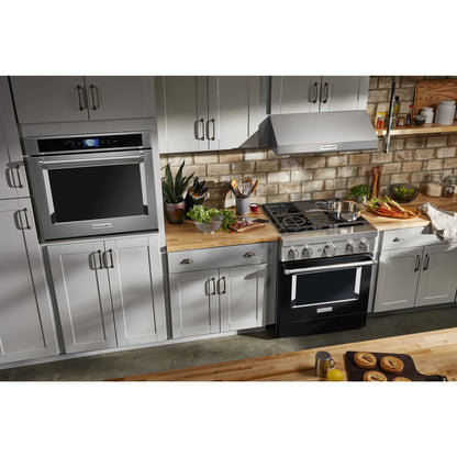 KitchenAid Dual Fuel Range (KFDC500JBK) - Imperial Black