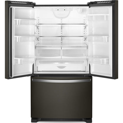 Whirlpool French Door Fridge (WRF535SWHV) - Black Stainless
