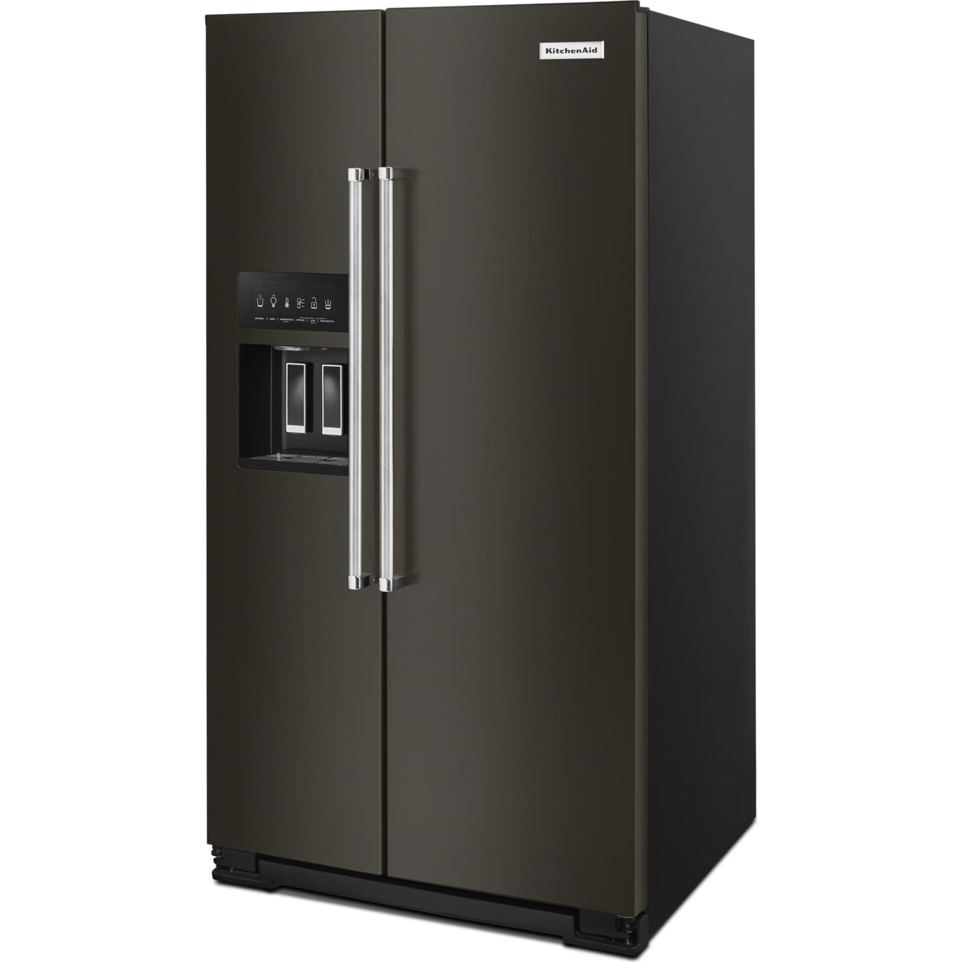 KitchenAid Side x Side Fridge (KRSF705HBS) - Black Stainless