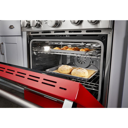 KitchenAid Dual Fuel Range (KFDC500JPA) - Passion Red