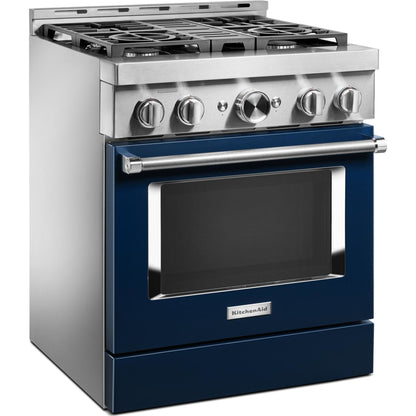 KitchenAid Gas Range (KFGC500JIB) - Ink Blue