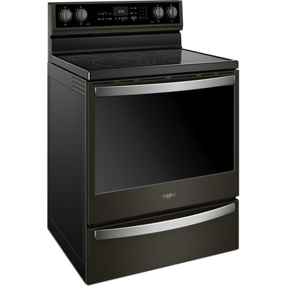Whirlpool True Convection Range (YWFE975H0HV) - Black Stainless