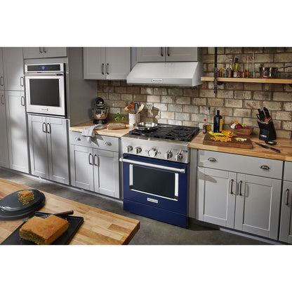 KitchenAid Dual Fuel Range (KFDC500JIB) - Ink Blue