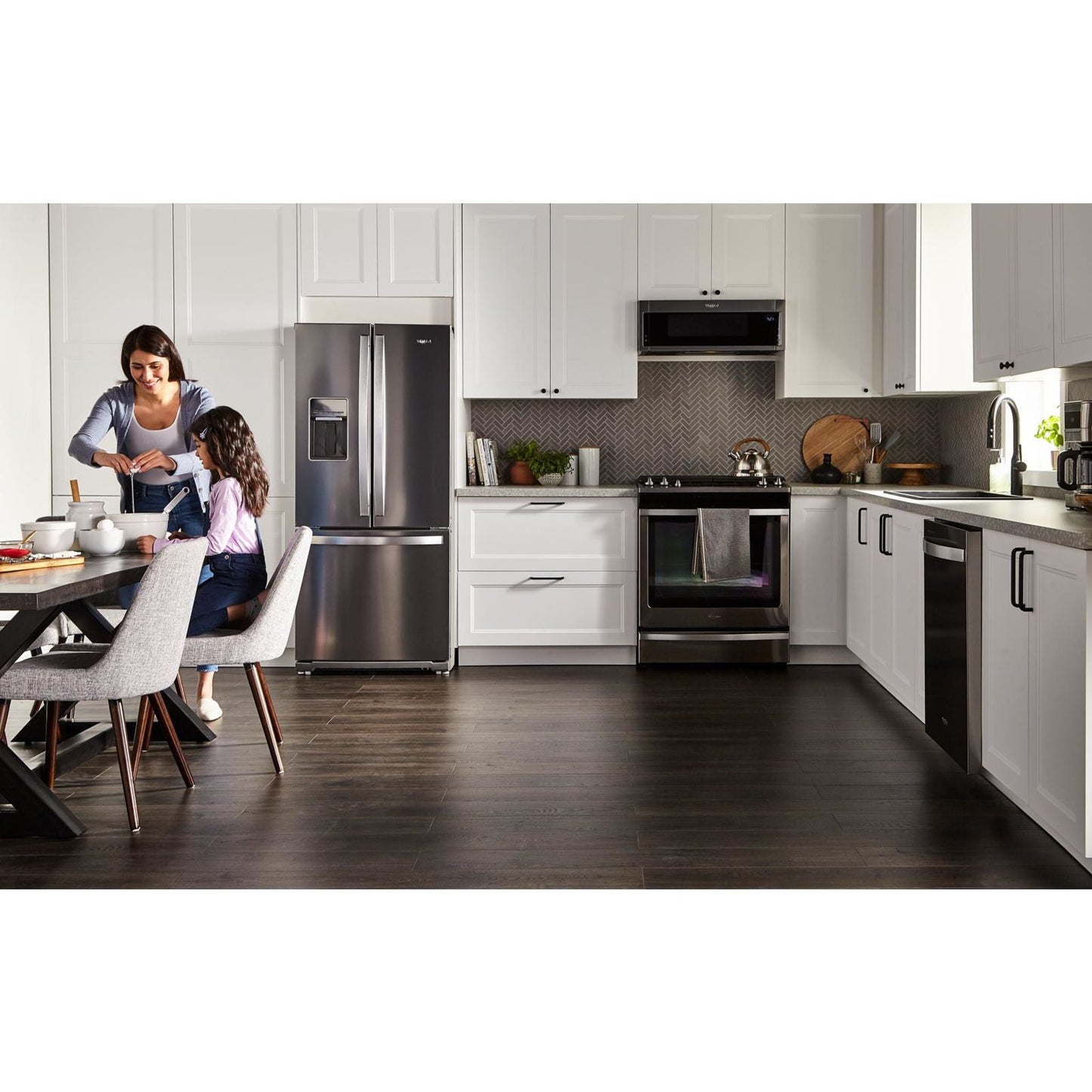 Whirlpool French Door Fridge (WRF560SEHZ) - Stainless Steel