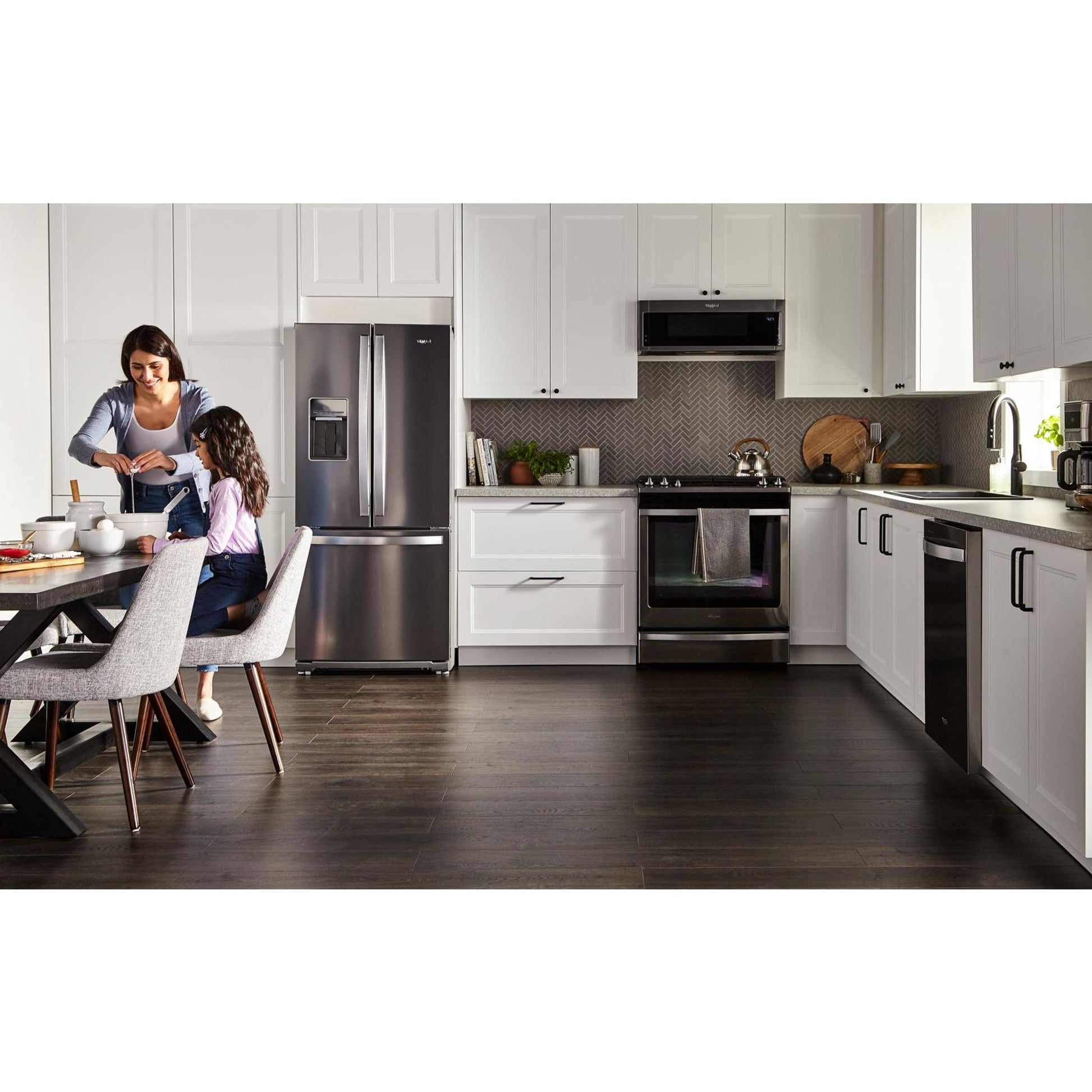 Whirlpool French Door Fridge (WRF560SEHZ) - Stainless Steel