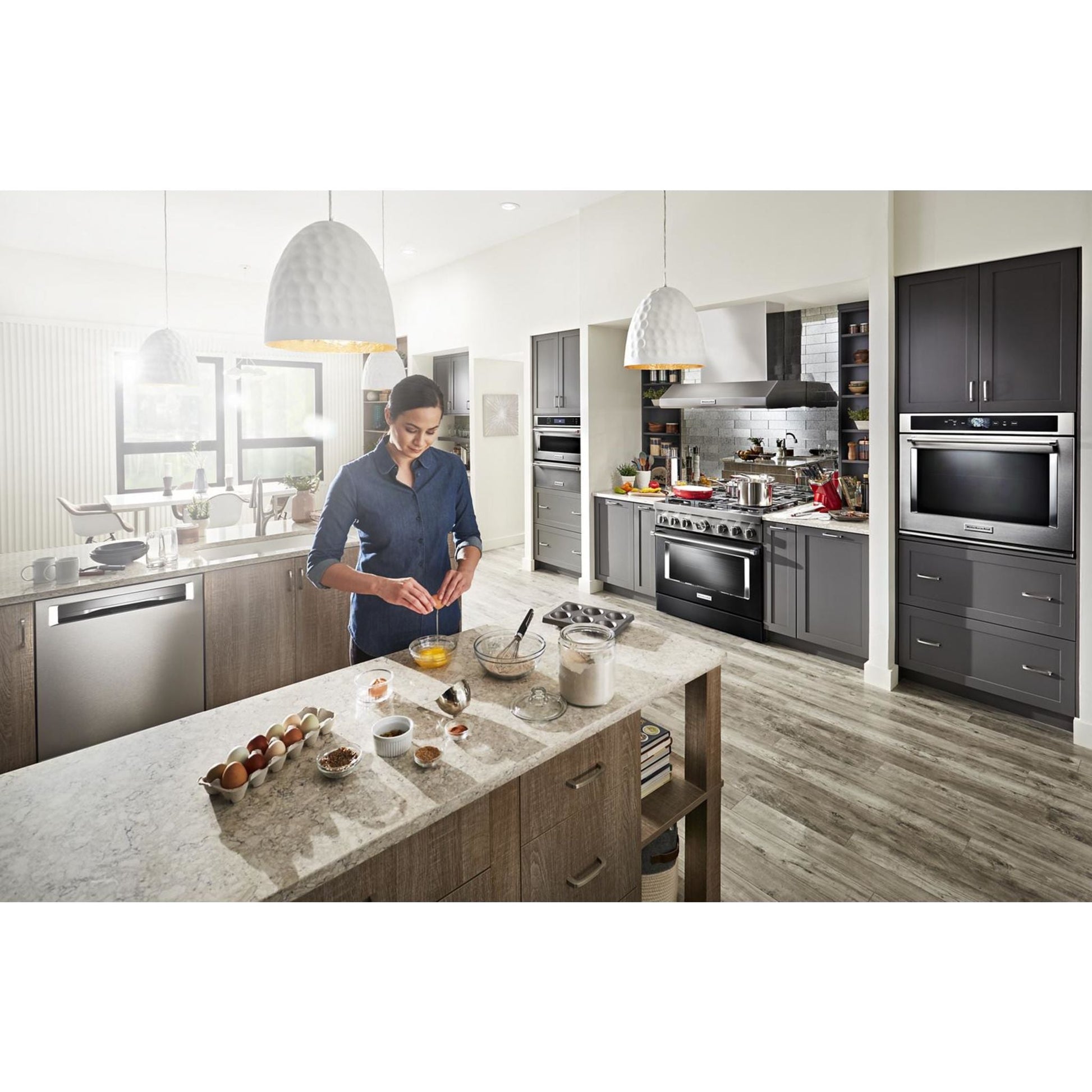 KitchenAid Dual Fuel Range (KFDC506JBK) - Imperial Black