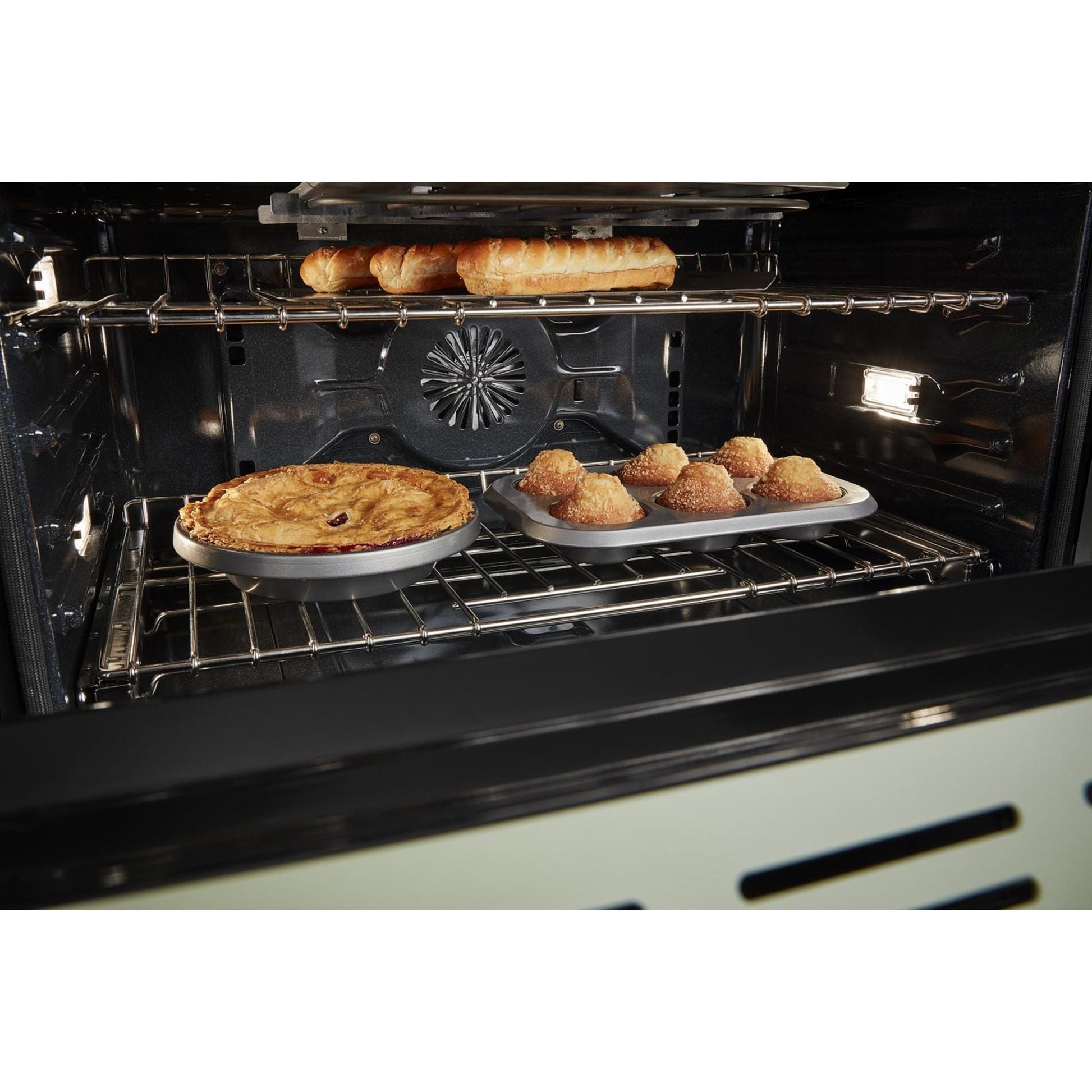 KitchenAid Dual Fuel Range (KFDC506JAV) - Avocado Cream