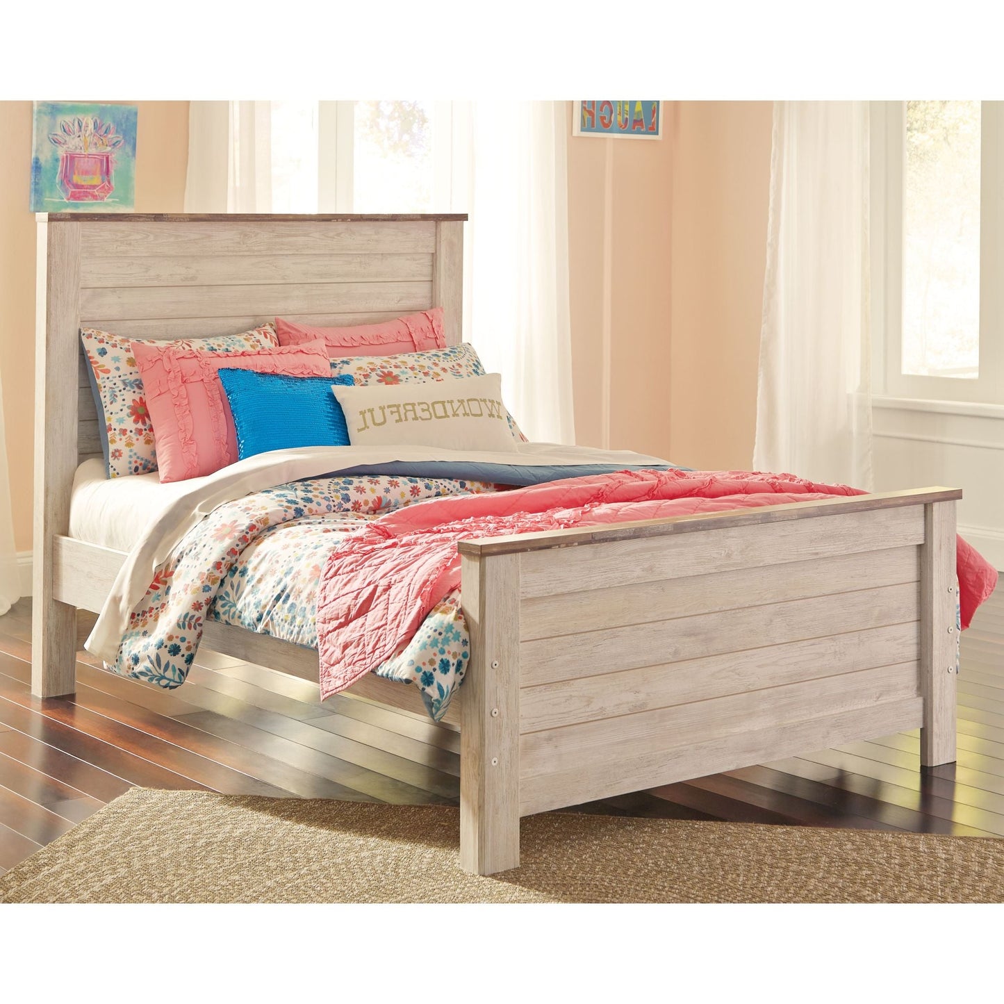 Willowton 3 Piece Panel Bed