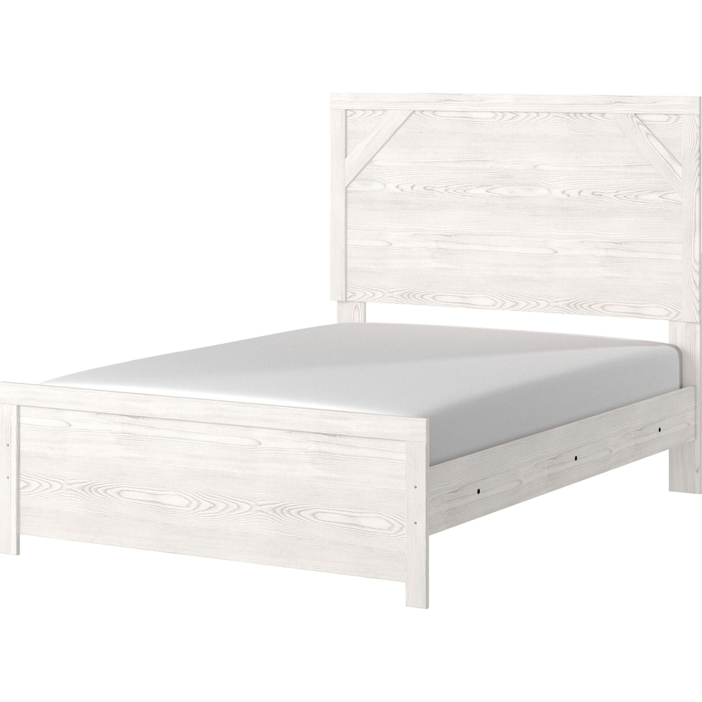 Gerridan 3 Piece Full Bed - White/Gray