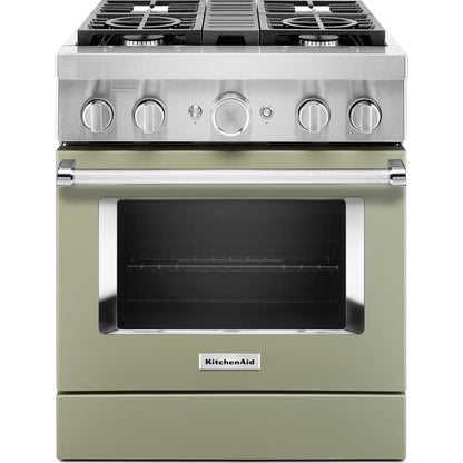 KitchenAid Dual Fuel Range (KFDC500JAV) - Avocado Cream