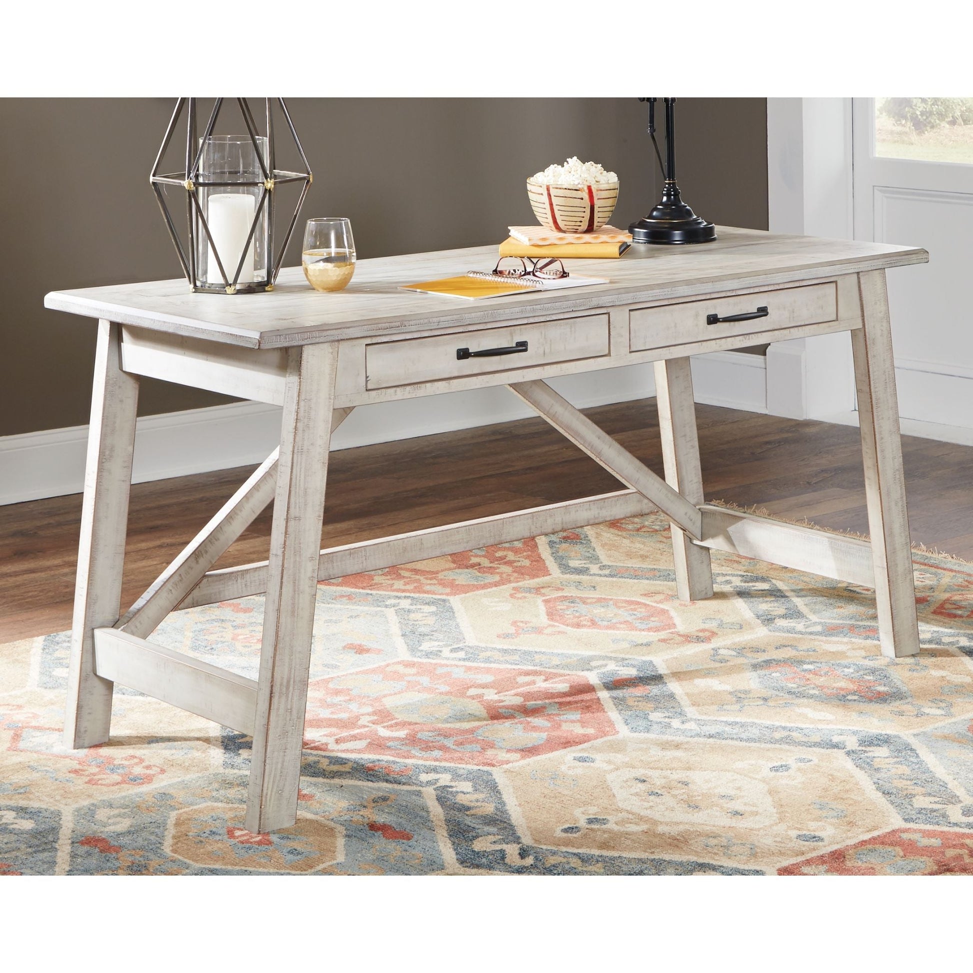 Carynhurst Desk - Whitewash