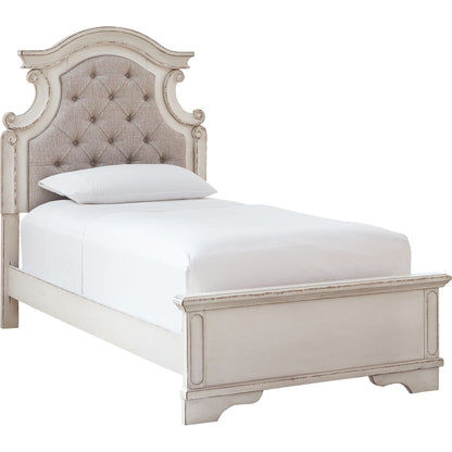 Realyn 5 Piece Twin Bedroom - Chipped White