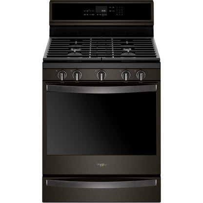 Whirlpool Gas Range (WFG975H0HV) - Black Stainless