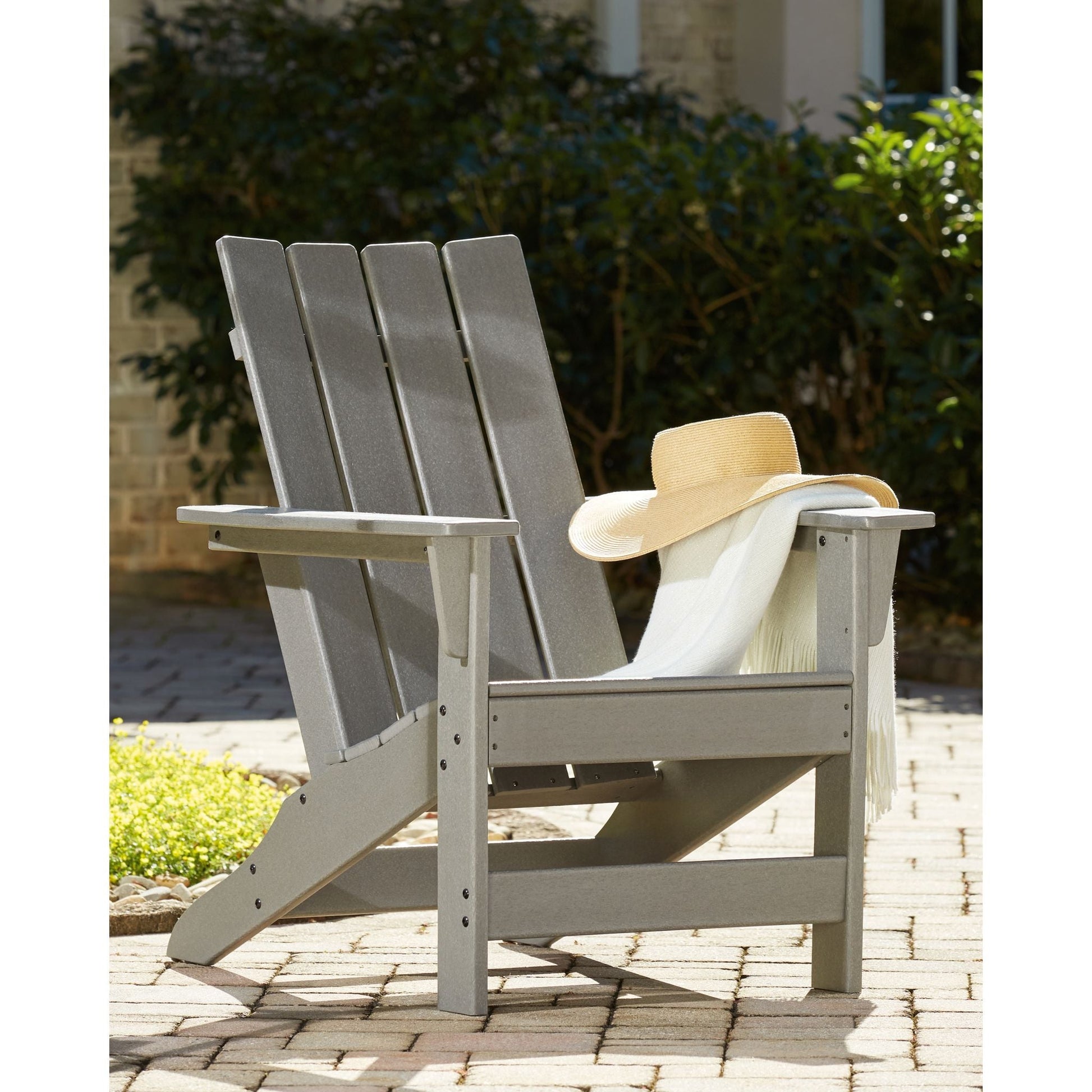 Outdoor Visola Adirondack Chair Gray