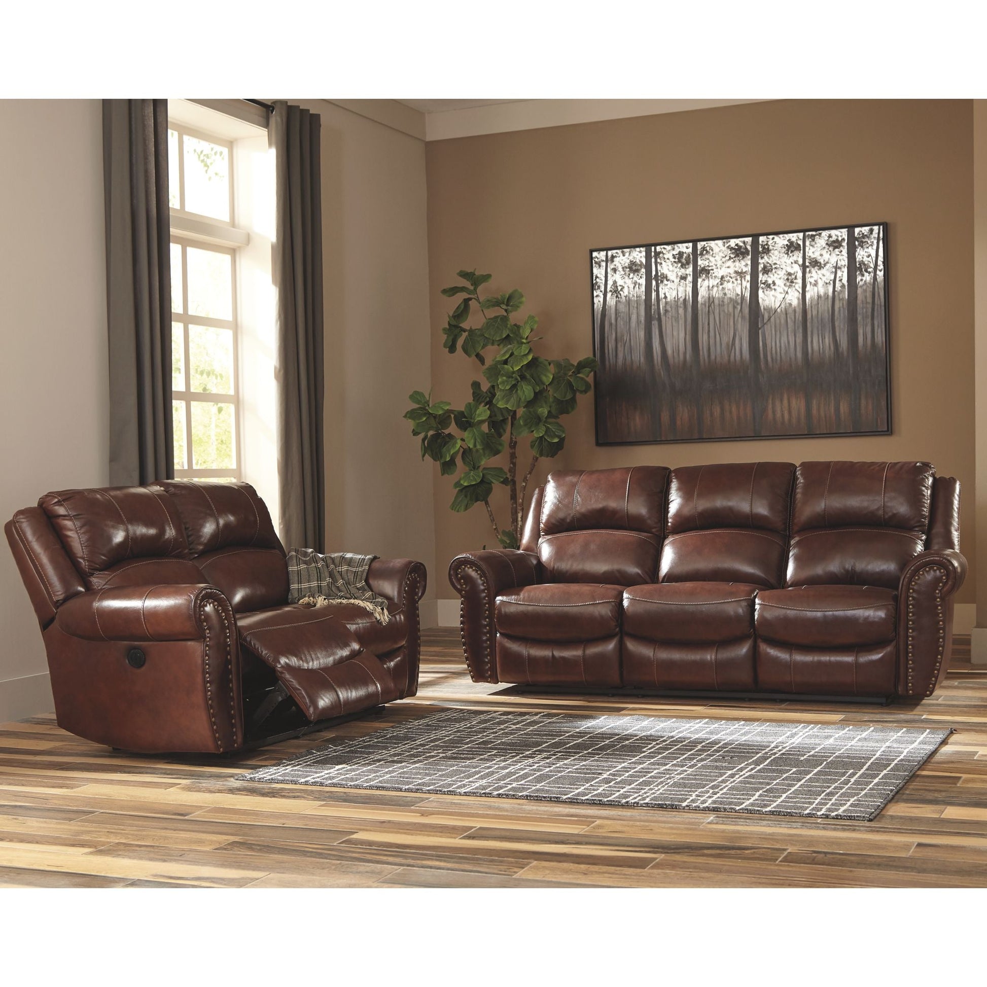 Bingen Power Reclining Loveseat - Harness