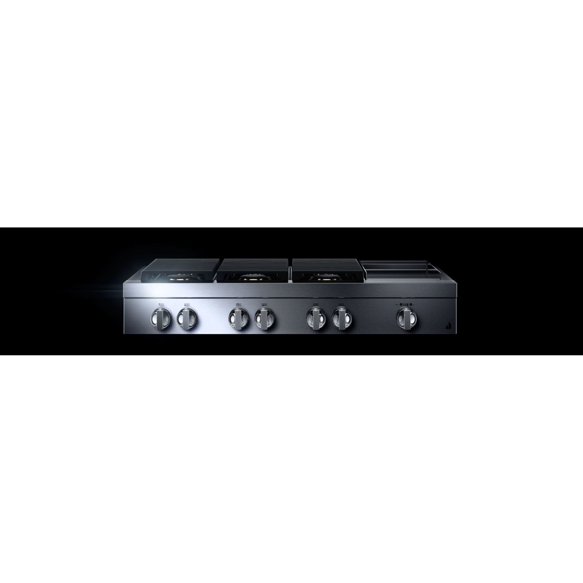 JennAir 48" Gas Cooktop (JGCP548HM) - Floating Glass Black
