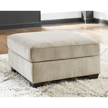 Decelle Oversized Accent Ottoman - Putty