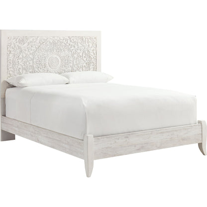 Jareth 5 Piece Bedroom Package - Whitewash