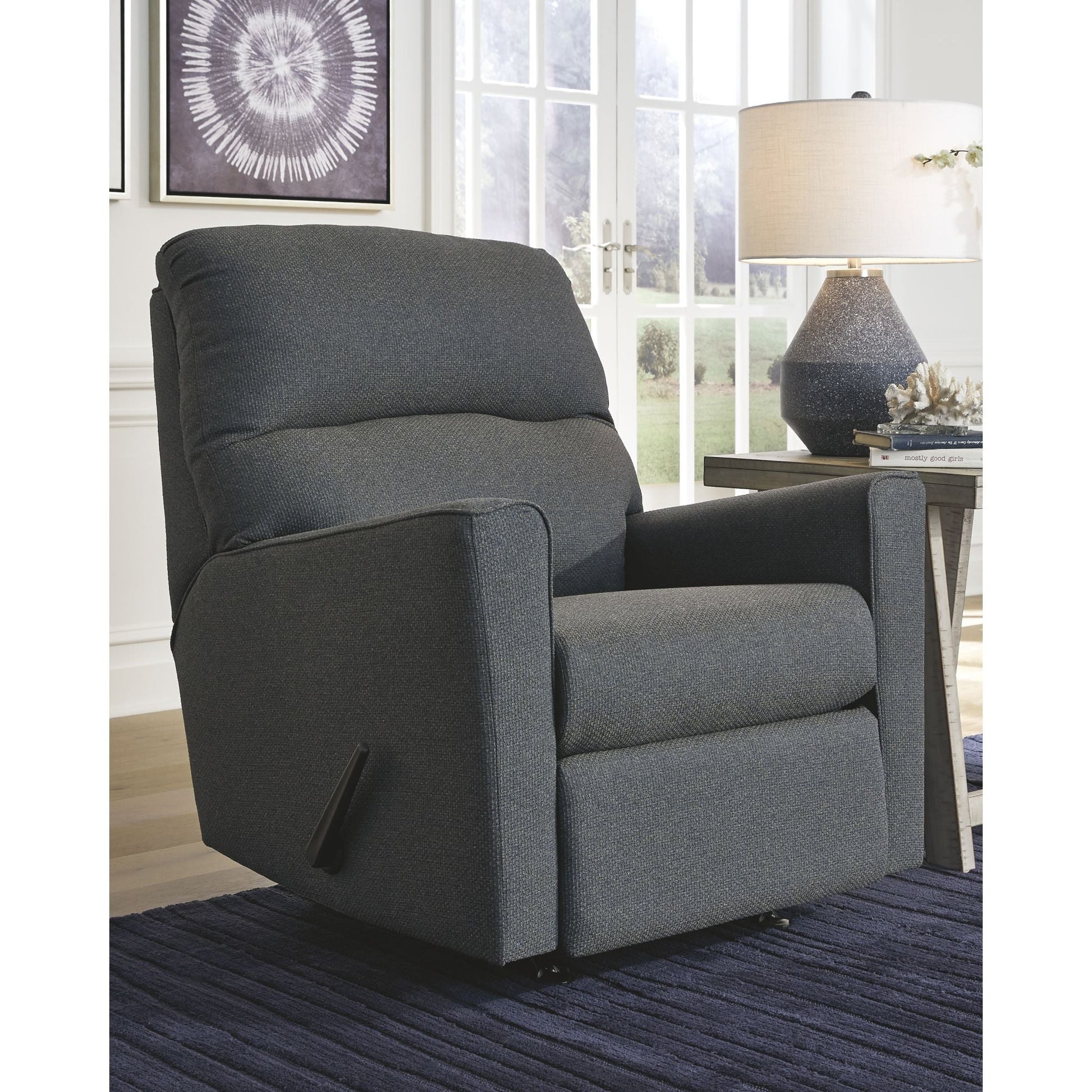 Kiessel Rocker Recliner - Steel
