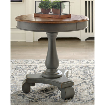 Mirimyn Accent Table - Gray/Brown